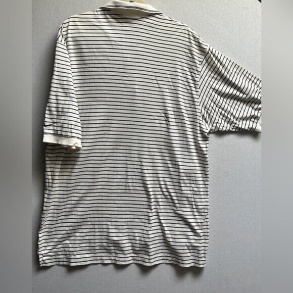 Nike Dri Fit Golf stripe Polo Shirt Sz XL - Picture 2 of 11